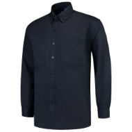 Afbeeldingen van Werkhemd mt.5xl navy lange mouw basis