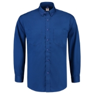 Afbeeldingen van Werkhemd mt.5xl royal blue lange mouw basis