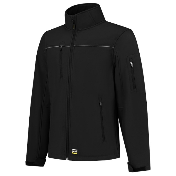 Afbeeldingen van Softshell Luxe 402006 XL Black