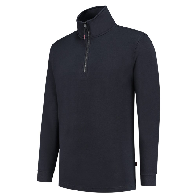 Afbeeldingen van Sweater Ritskraag 301010 L Navy