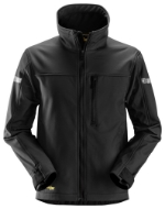 Afbeeldingen van Softshell jack 1200-0404 zwart mt.s