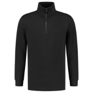 Afbeeldingen van Sweater Ritskraag 301010 L Black