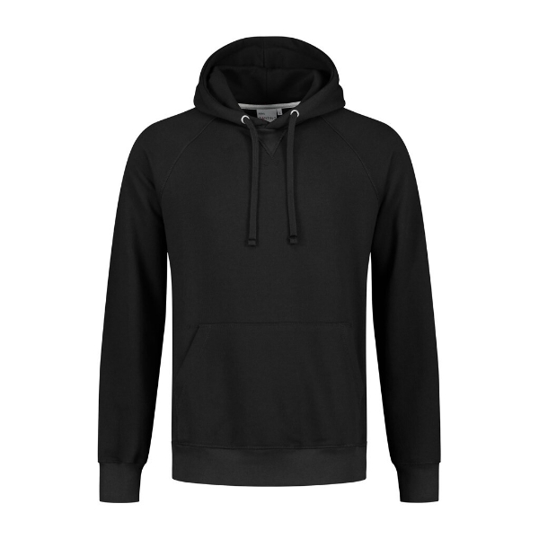 Afbeeldingen van Santino Hooded Sweater Rens Modern Fit zwart