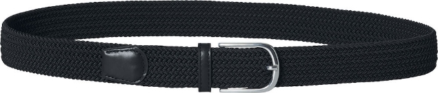 Afbeeldingen van Clique Unisex riem 105cm zwart met.gesp el.