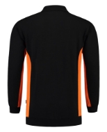 Afbeeldingen van Polosweater Bicolor Borstzak