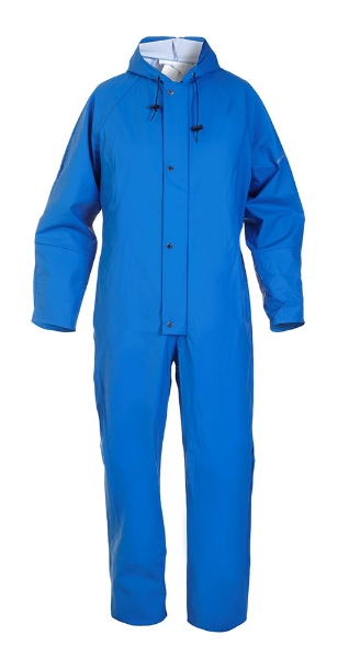 Afbeeldingen van Regenoverall korenblauw salesbury hydros