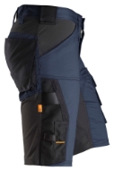 Afbeeldingen van AllroundWork Stretch Korte Broek  Donker Blauw - Zwart (9504)