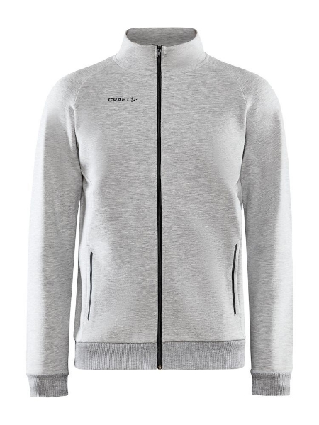 Afbeeldingen van Craft core soul zip sweatvest mt.4XL l.grijs